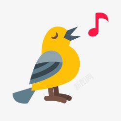 小鸟唱歌唱歌的小鸟高清图片