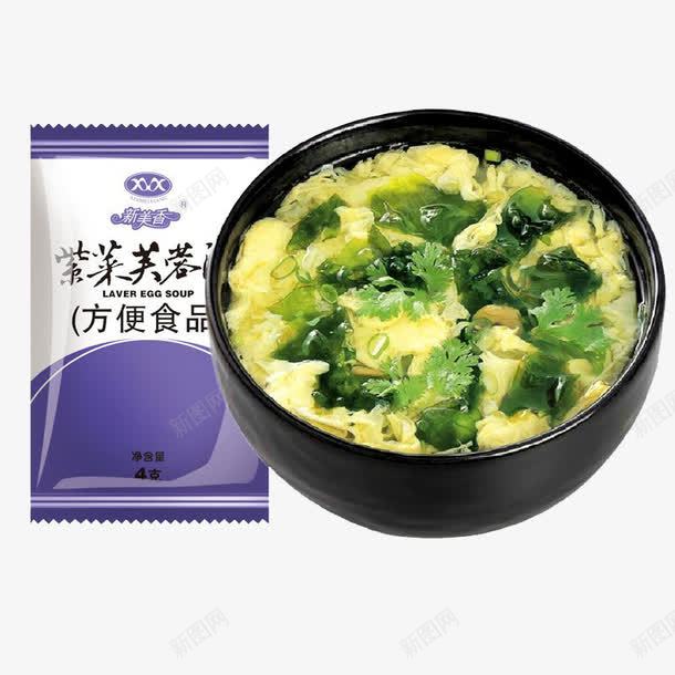 紫菜芙蓉汤png免抠素材_88icon https://88icon.com 包装食品 碗 紫菜