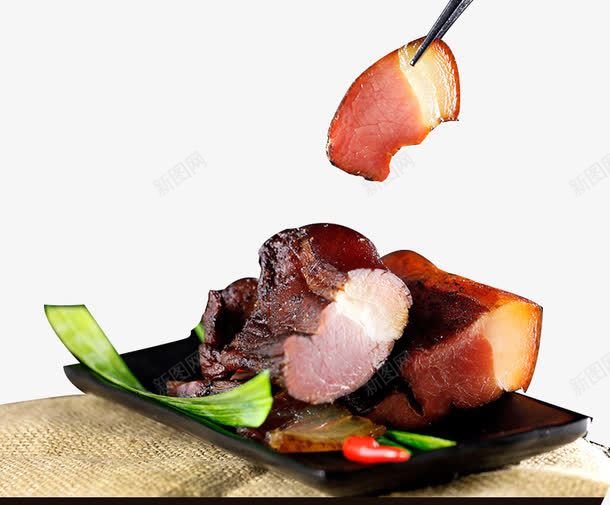湖南腊肉特产png免抠素材_88icon https://88icon.com 免费素材 实物 湖南特产 湖南腊肉 湘味 特产 肉类