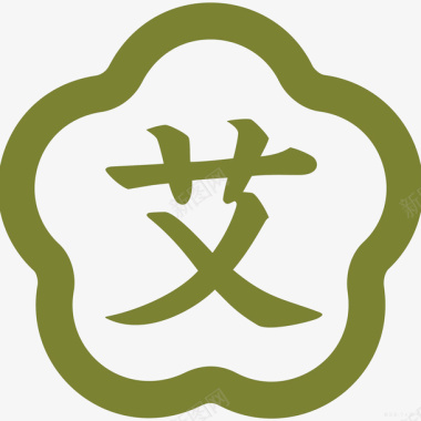 艾粑粑艾保健医疗logo图标图标