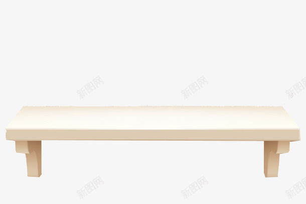 白色展台png免抠素材_88icon https://88icon.com 展台 展示 形象 明快 木质 材质 白色 白色展台 简洁 设计 隔板