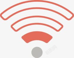 一格一格wifi信号标识图标高清图片