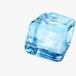 创意干冰立体质感冰块干冰效果矢量图高清图片