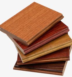 多色实木地板组合旋转堆叠素材