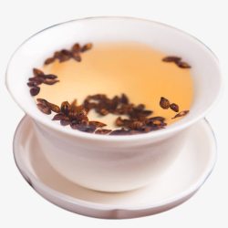 大麦茶杯子中大麦茶高清图片