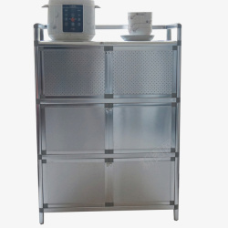 厨房置物柜免费下载加厚不锈钢置物柜矢量图高清图片