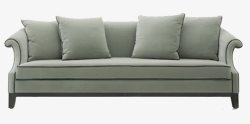 精美卧室灰色沙发简单素材