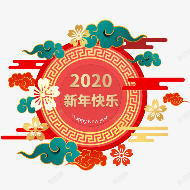 中国风新年装饰元素png免抠素材_88icon https://88icon.com 中国风 元素 新年 装饰