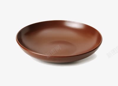 一个棕色的光滑的陶瓷碟子png免抠素材_88icon https://88icon.com 光滑 棕色 碟子 陶瓷