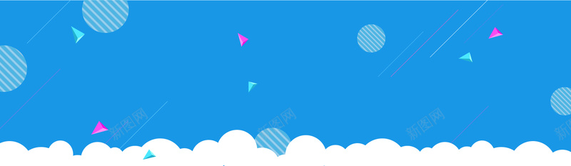 简单蓝色底色电商广告海报背景psd设计背景_88icon https://88icon.com 全屏 几何 圆形 大气 横版 简单 线条 背景 蓝色