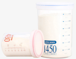 婴儿牛奶沐浴露日本婴儿牛奶奶粉防潮密封罐子高清图片