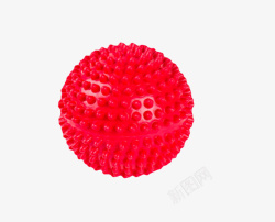 绝缘体红色绝缘体带刺的球体橡胶制品实高清图片