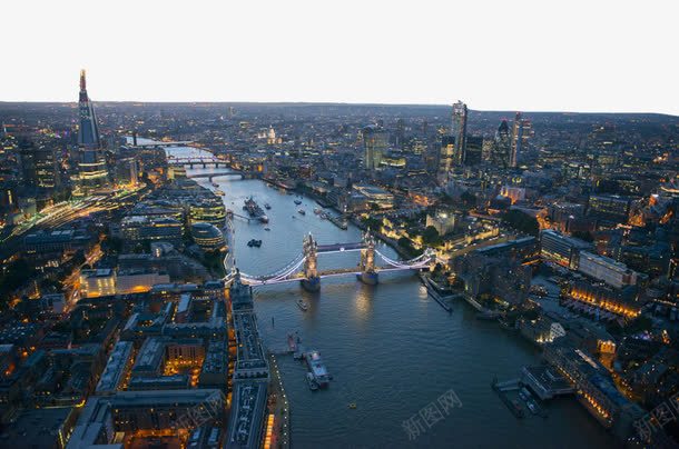 英国城市夜景png免抠素材_88icon https://88icon.com 城市 城市鸟瞰 建筑群 英国 鸟瞰