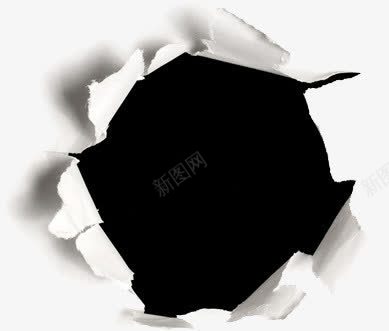 圆形破洞白色纸张png免抠素材_88icon https://88icon.com 圆形 白色 纸张