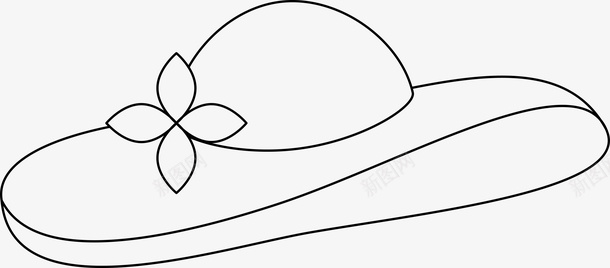 花式花式帽子手绘图标图标