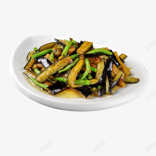 豆角烧茄子清淡圆形菜碟psd免抠素材_88icon https://88icon.com 中国菜 中国菜免费下载 圆形菜碟 家常菜 干净卫生 气氛好 清淡 豆角烧茄子