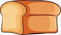 实拍食物面包西点普通面包矢量图高清图片