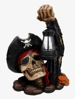 舰长加勒比海盗庭院灯高清图片