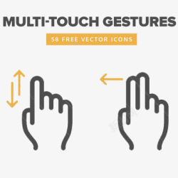 touchtouch手势上下滑动图标高清图片