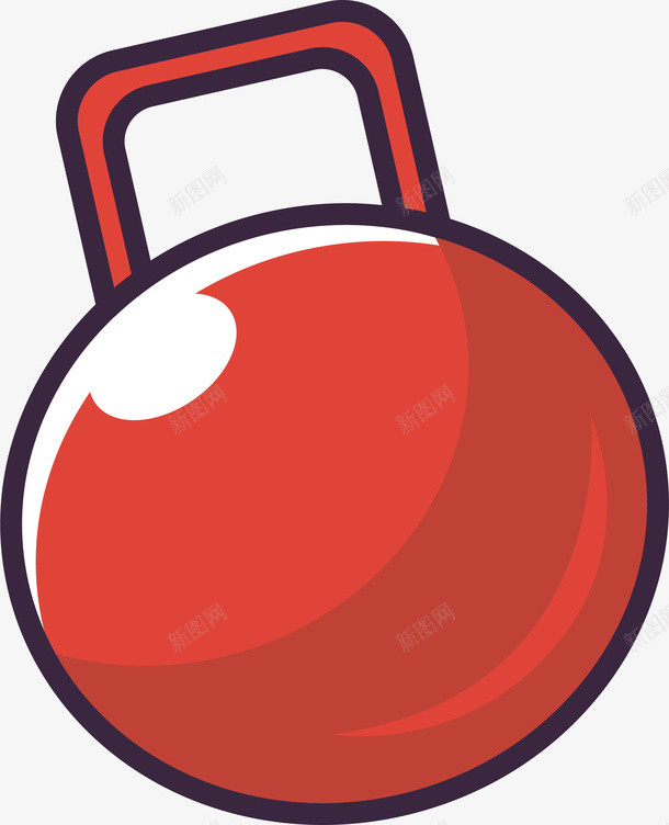 卡通健身器材红色哑铃png免抠素材_88icon https://88icon.com 举重 健身 健身房 健身馆 卡通 活动 红色哑铃 设计 运动 锻炼