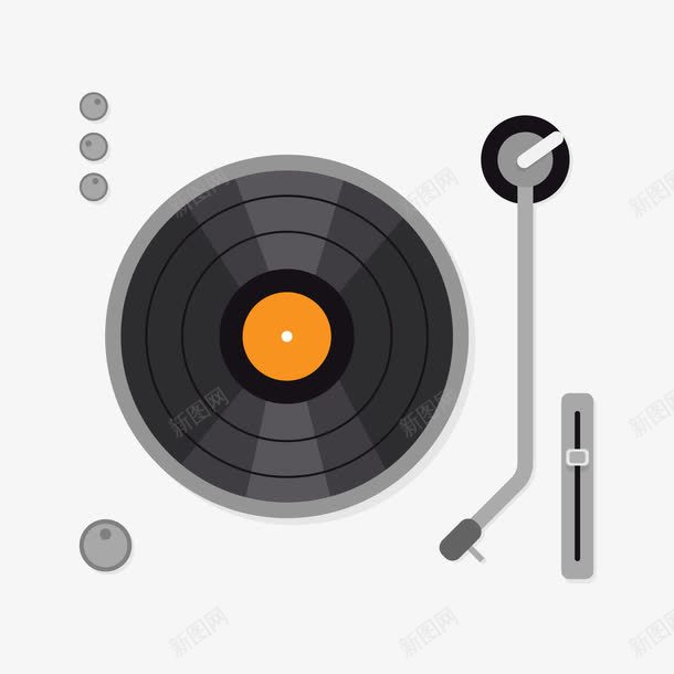 留声机png免抠素材_88icon https://88icon.com 光盘 创意留声机图 扁平化 留音机