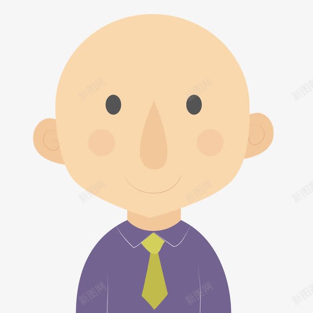 光头的商务人士png免抠素材_88icon https://88icon.com 人物设计 光头 压力 商务人士 头像设计 秃头 秃头男