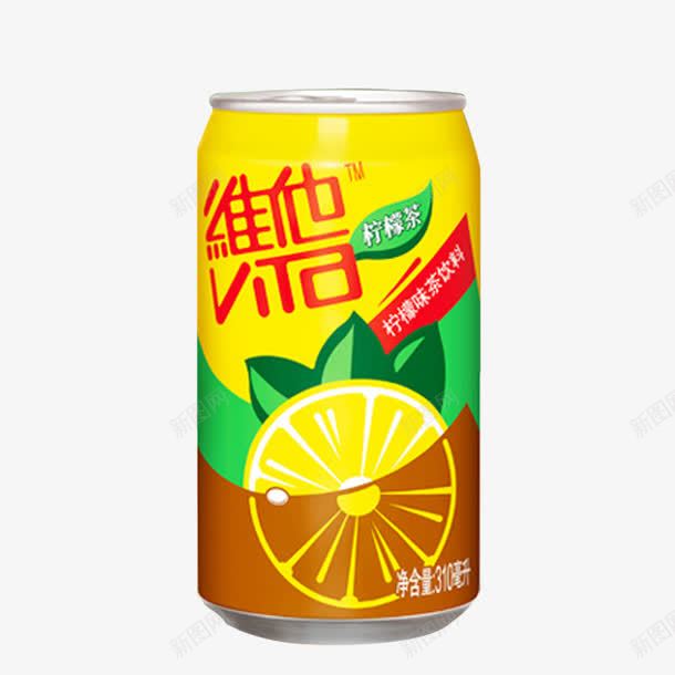 罐装柠檬茶png免抠素材_88icon https://88icon.com 产品实物 柠檬茶 维他柠檬茶 饮料