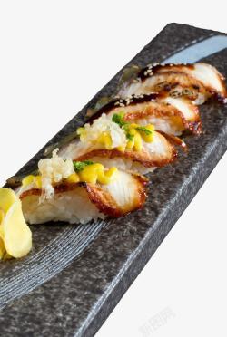 生食握寿司鰻魚握壽司高清图片