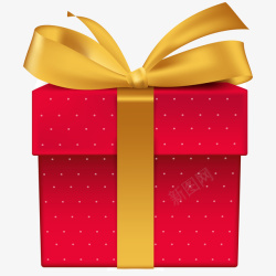 购物装饰红色礼物盒矢量图高清图片
