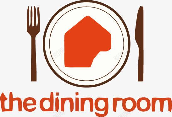 餐具平面设计餐厅logo矢量图图标图标