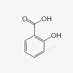 水杨酸分子素材