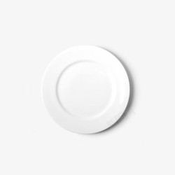 矢量厨房用具白色盘子高清图片