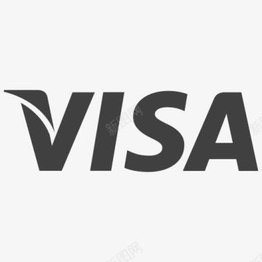 办签证卡借记卡钱付款交易签证PIX字图标图标
