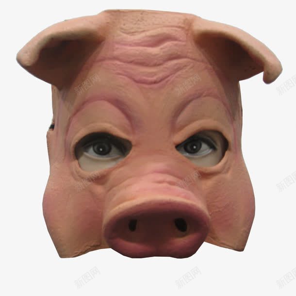 猪头面具png免抠素材_88icon https://88icon.com 动物 家畜 猪头 猪脸 面具