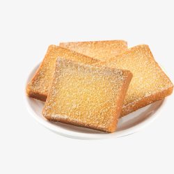 面包干士蛋糕片380g盒早餐面包干休高清图片