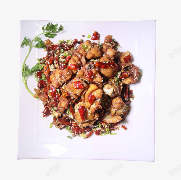 香辣美味辣子鸡丁png免抠素材_88icon https://88icon.com 湘菜辣子鸡丁 爆炒辣子鸡 碟子里的辣子鸡 美味的辣子鸡丁 辣子鸡 辣子鸡丁 重庆辣子鸡