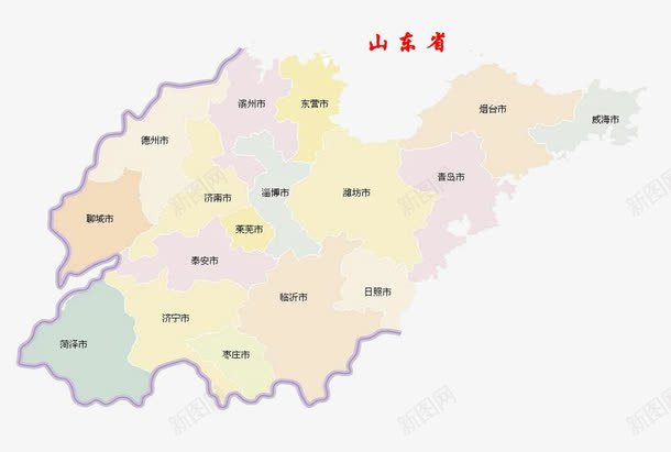 山东省地图png免抠素材_88icon https://88icon.com 国家地理 地图 地理 山东 山东省地图 省份