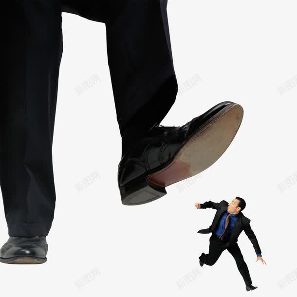 皮鞋和小人png免抠素材_88icon https://88icon.com 压力 小人 皮鞋 踩
