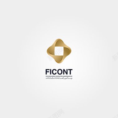 FICONT软边缘LOGO标志图标图标