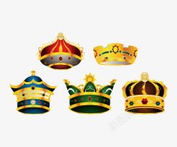 欧式皇室镶钻奢华皇冠素材