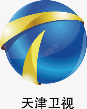 中国航天企业logo标志天津卫视logo矢量图图标图标