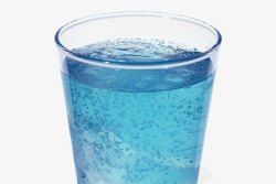 硫酸实物蓝色胶水高清图片