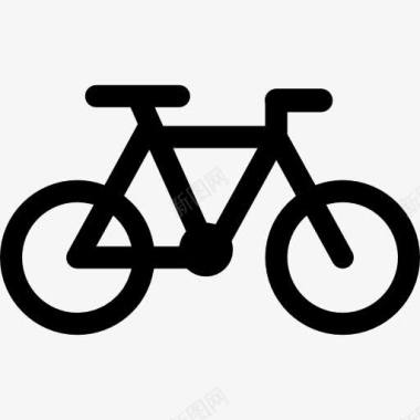 健康永远自行车图标图标