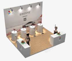 立体展品展台高清图片