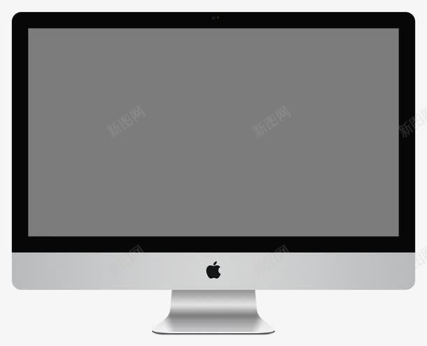 苹果台式显示器png免抠素材_88icon https://88icon.com png图片 免抠素材 台式 苹果显示器 银色 高清