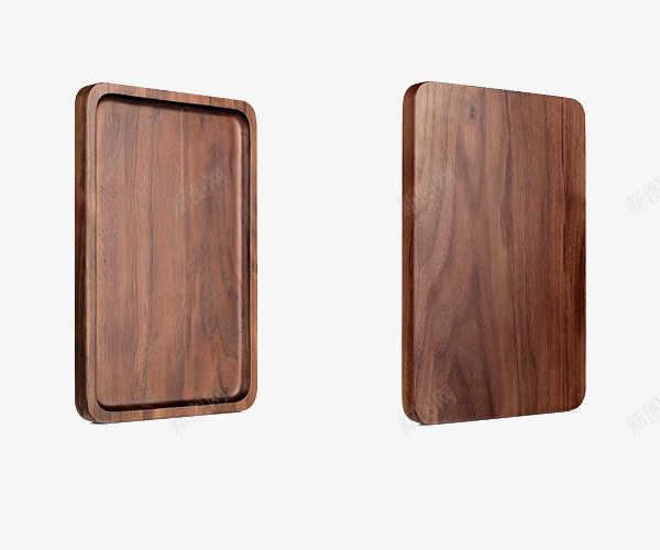 黑胡桃茶托盘png免抠素材_88icon https://88icon.com 产品实物 实木托盘 水杯托盘 点心盘 茶托 长方形木质餐盘 黑胡桃 黑胡桃茶托盘