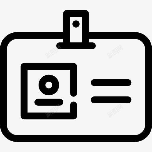 门禁卡图标png_88icon https://88icon.com ID卡 人身份 可达性 商人 展示卡 识别