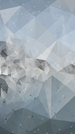 银灰色渐变背景银灰色立体几何H5背景高清图片