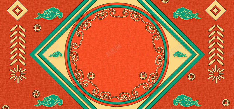 国潮手绘背景图psd设计背景_88icon https://88icon.com 国潮 国潮背景墙 手绘元素 祥云 背景图 边框 鞭炮