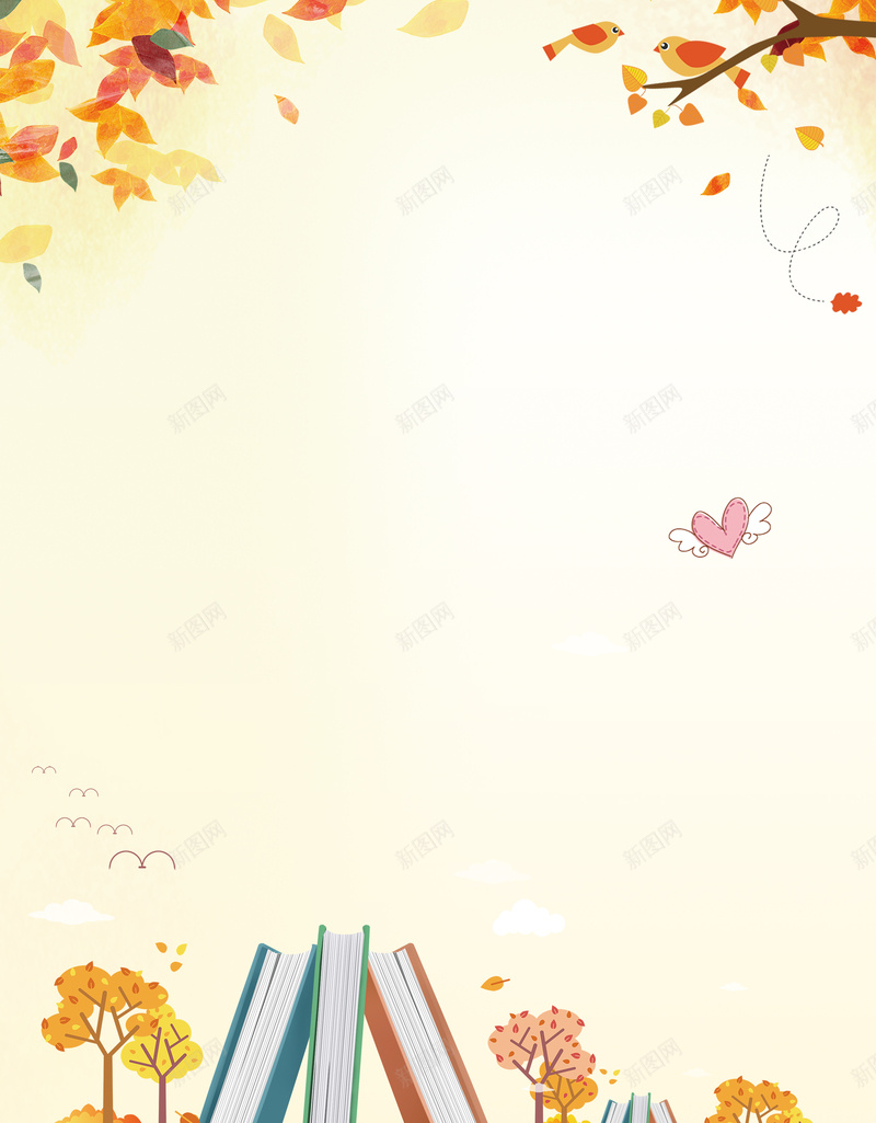 金色教育秋季班火热招生海报psd设计背景_88icon https://88icon.com 书本 叶子 招生 招生啦 招生简章 教育机构 秋天 秋季招生海报 辅导班 金秋